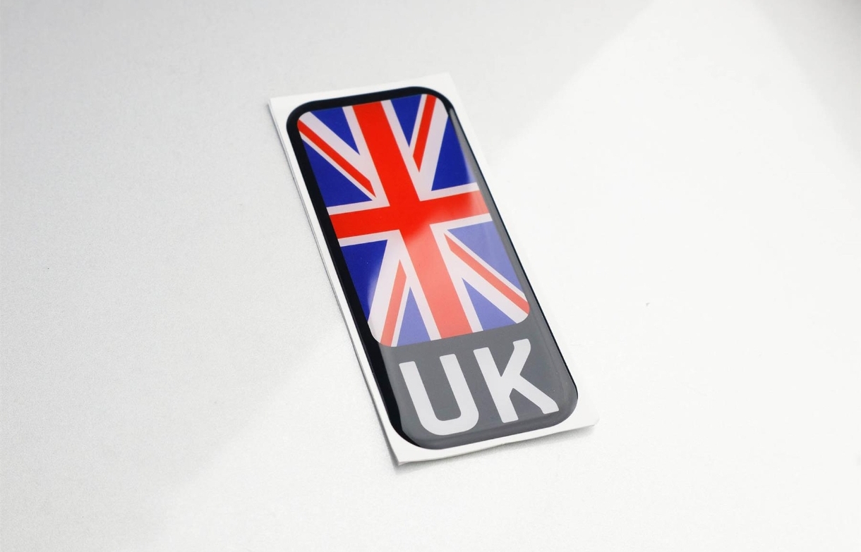 UK flag badge